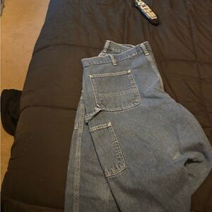 Carhartt Men's Dungaree Fit Blue Jeans